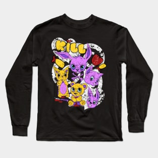 lion and rabbit cub Long Sleeve T-Shirt